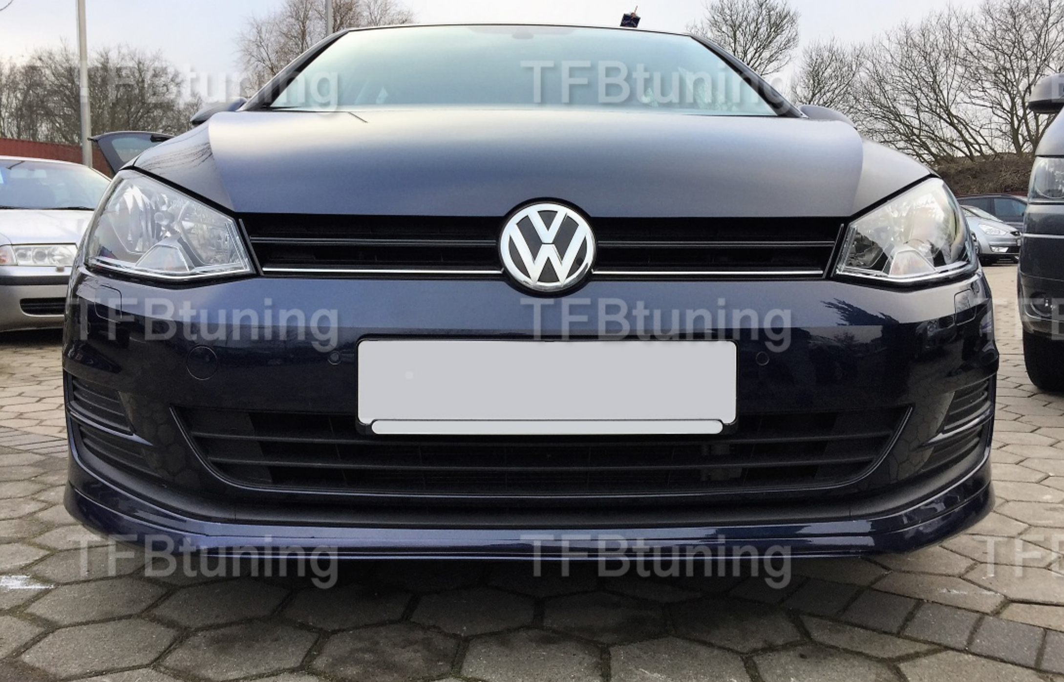Prelungire bara fata fusta spoiler lip VW GOLF 7 2013-2016 TFB TUNING