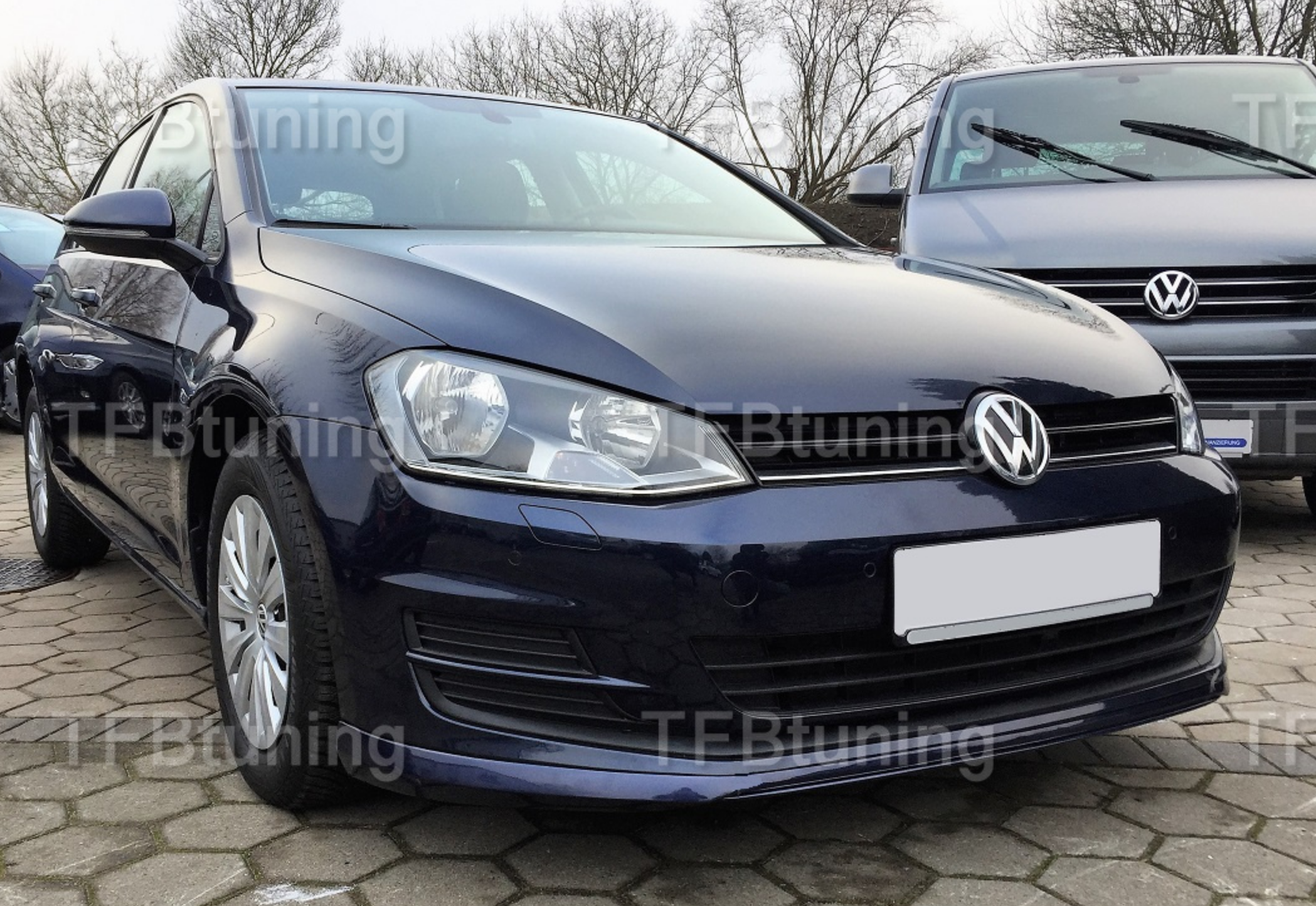Prelungire bara fata fusta spoiler lip VW GOLF 7 2013-2016 TFB TUNING