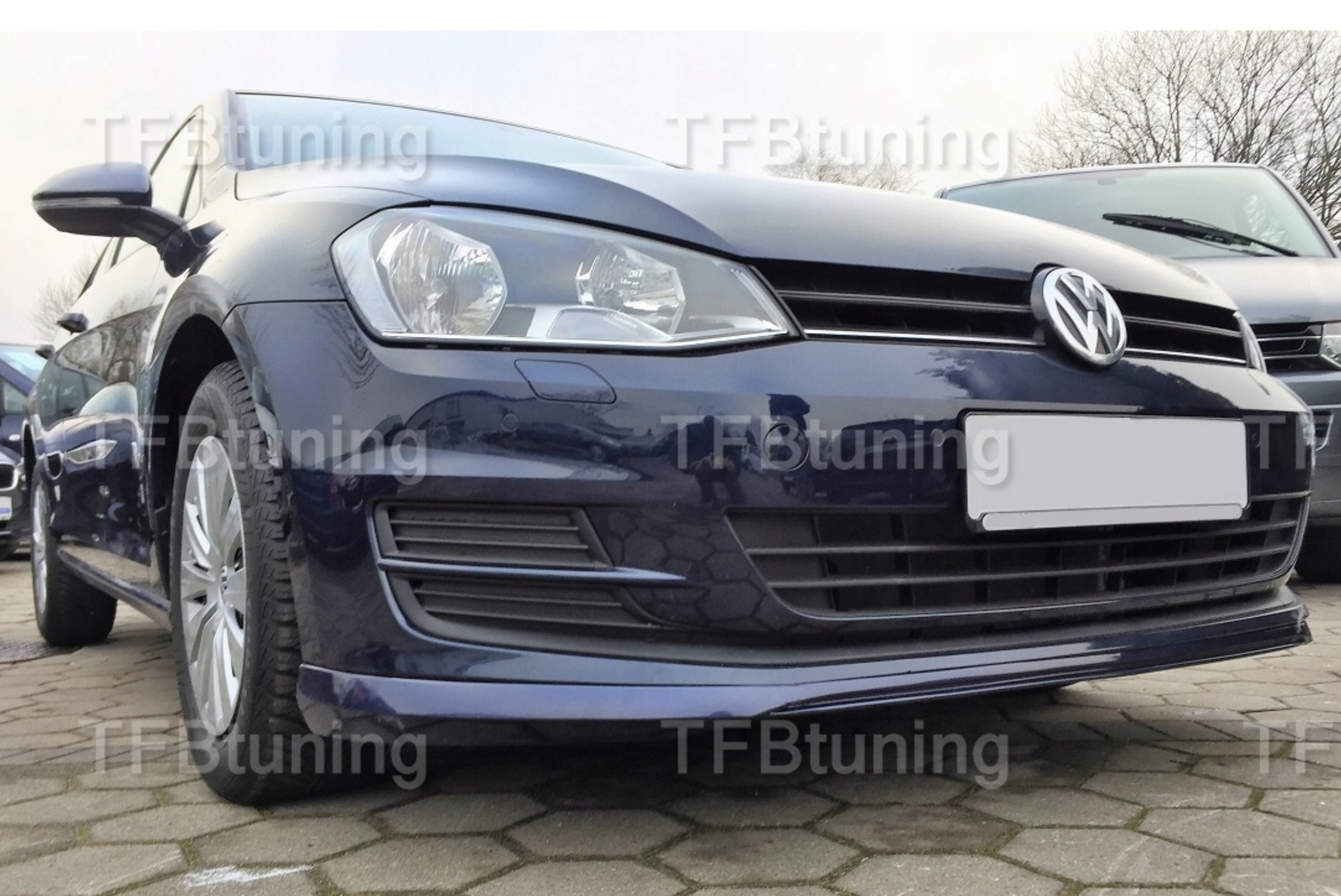 Prelungire bara fata fusta spoiler lip VW GOLF 7 2013-2016 TFB TUNING