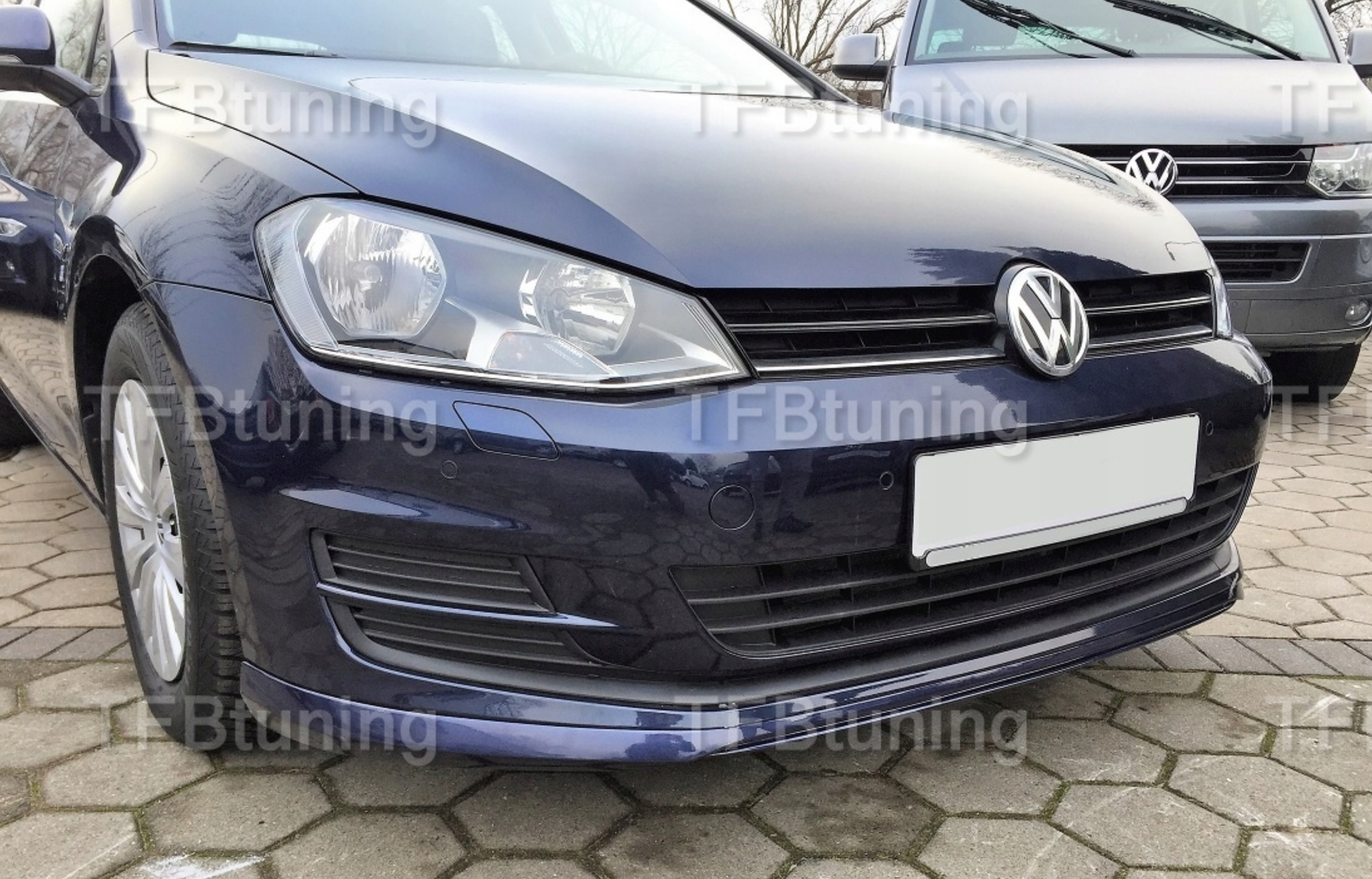 Prelungire bara fata fusta spoiler lip VW GOLF 7 2013-2016 TFB TUNING