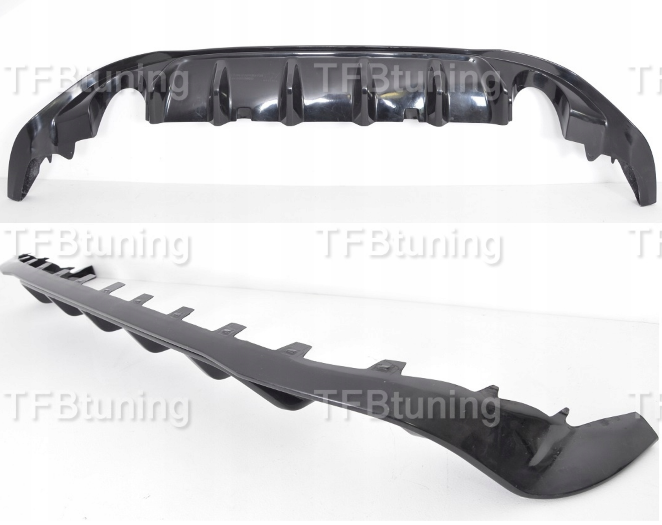 Difuzor bara spate fusta spoiler lip VW GOLF 7 2016-2020 TFB TUNING