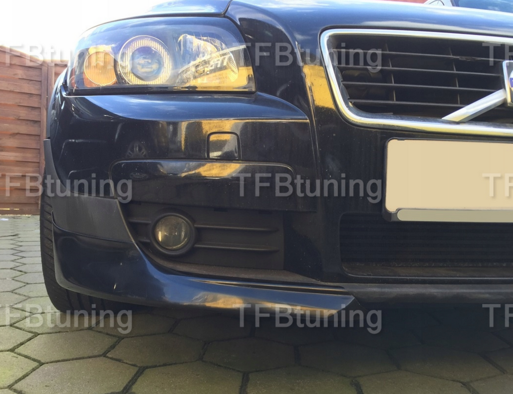 Flapsuri bara fata fusta spoiler lip splitter VOLVO C30 2006-2010 TFB TUNING