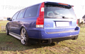 Difuzor bara spate fusta lip spoiler VOLVO V70 2004-2007 TFB TUNING