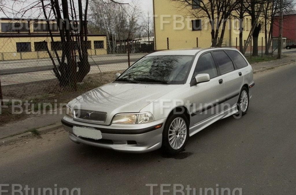 Prelungire bara fata fusta spoiler lip VOLVO V40 S40 1995-2000 TFB TUNING