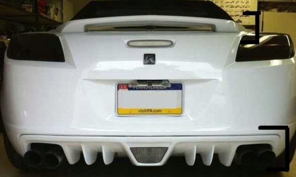 Difuzor bara spate OPEL GT TFB TUNING