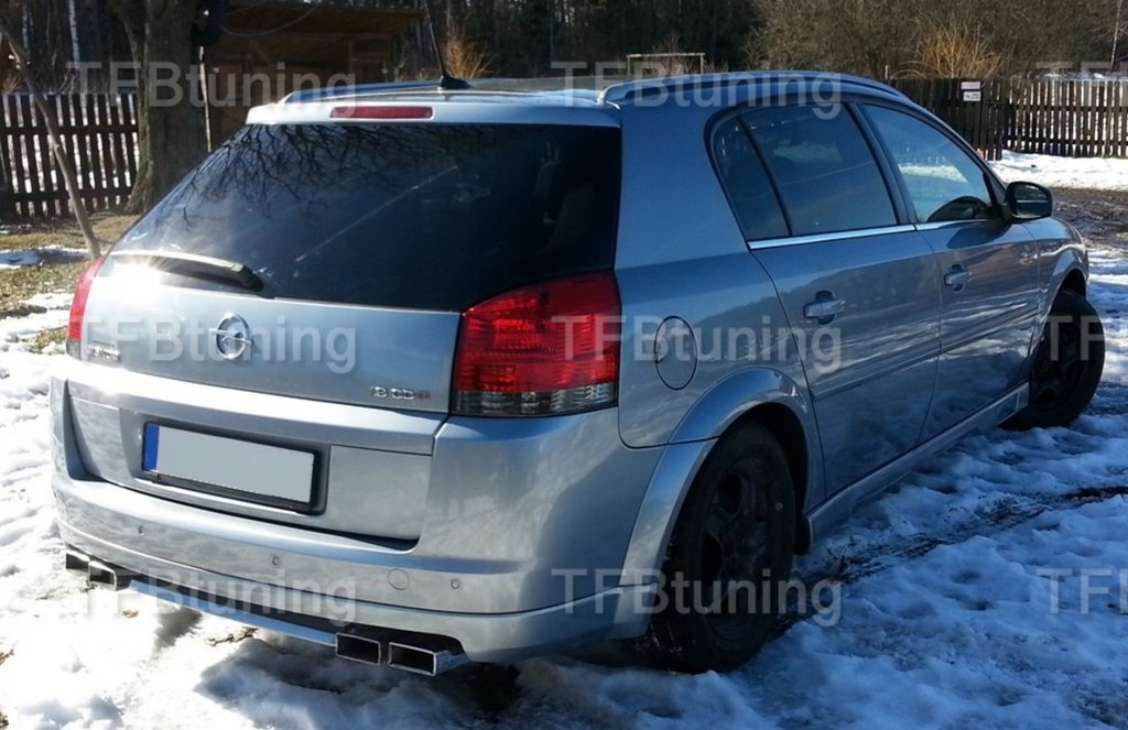Prelungire bara spate fusta spoiler lip OPEL SIGNUM 2002-2008 TFB TUNING