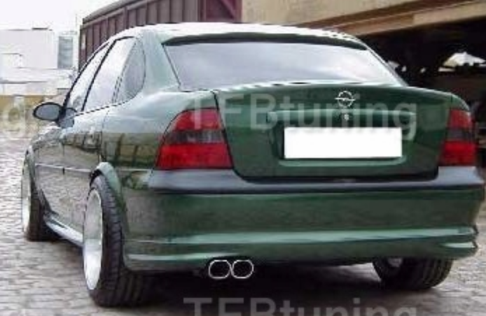 Prelungire bara spate fusta spoiler lip OPEL Vectra B 1995-2000 Sedan TFB TUNING