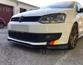 Prelungire bara fata fusta spoiler lip VW POLO 2009-2014 TFB TUNING