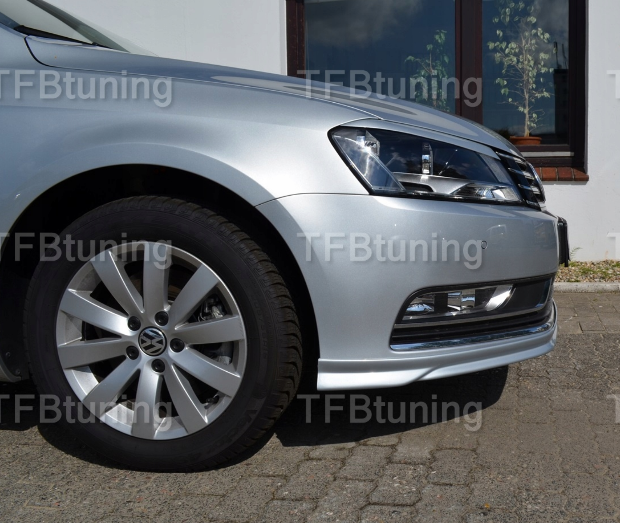 Prelungire bara fata fusta spoiler lip VW PASSAT B7 2010-2014 TFB TUNING