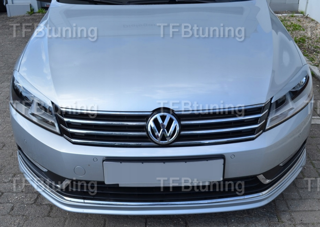 Prelungire bara fata fusta spoiler lip VW PASSAT B7 2010-2014 TFB TUNING