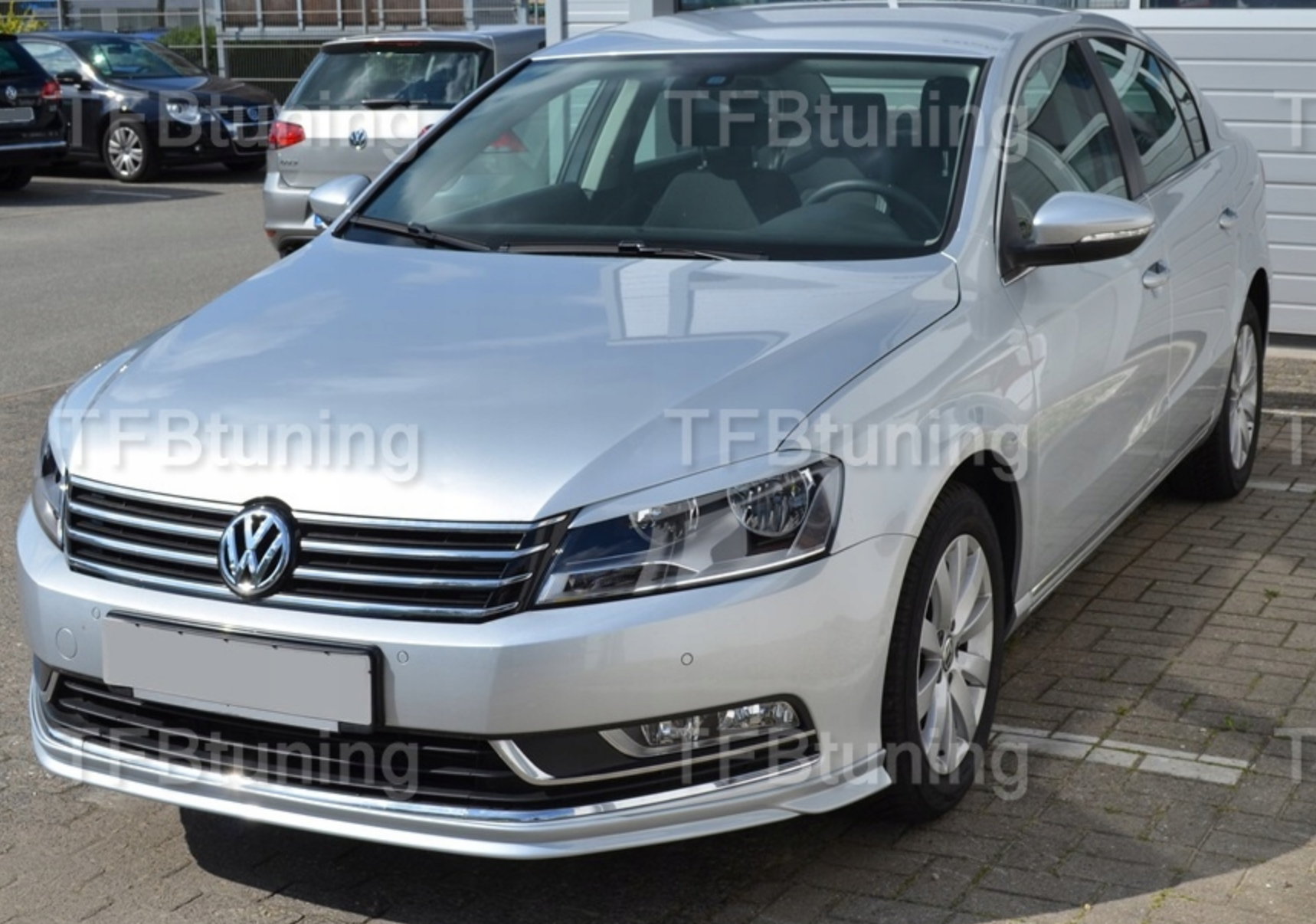 Prelungire bara fata fusta spoiler lip VW PASSAT B7 2010-2014 TFB TUNING