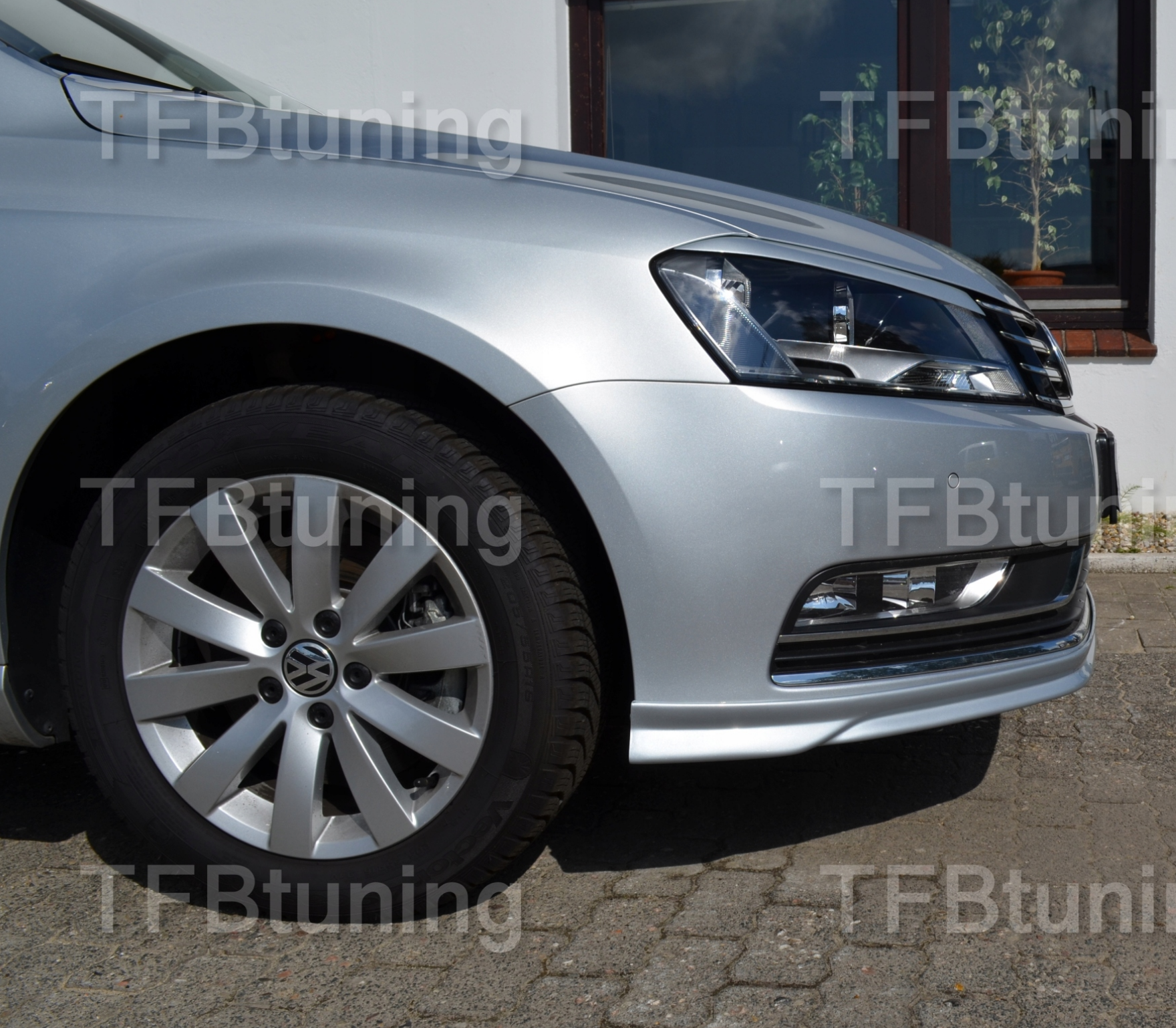 Prelungire bara fata fusta spoiler lip VW PASSAT B7 2010-2014 TFB TUNING