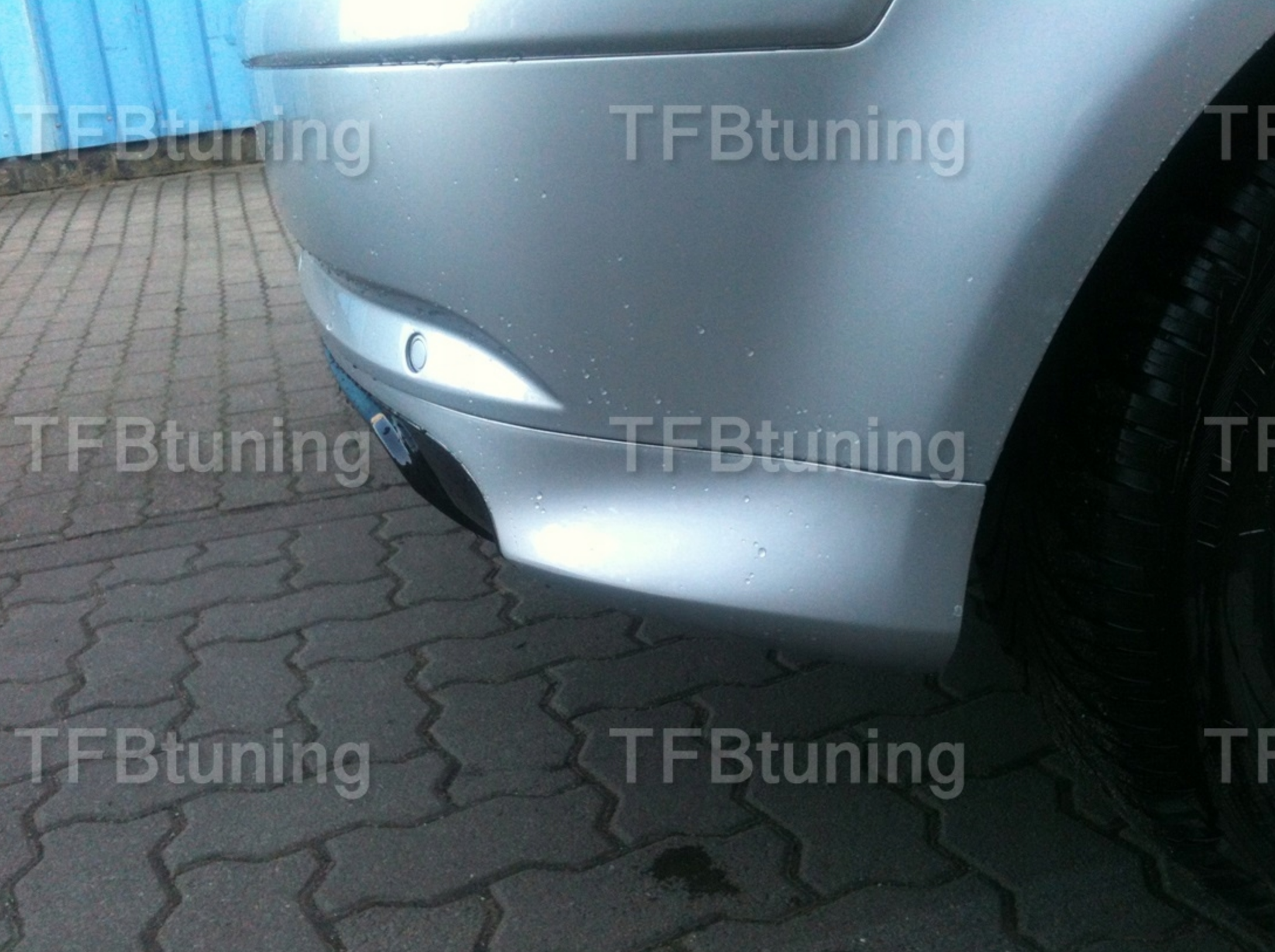 Difuzor bara spate fusta spoiler lip AUDI A3 8P 2002-2008 3 usi TFB TUNING