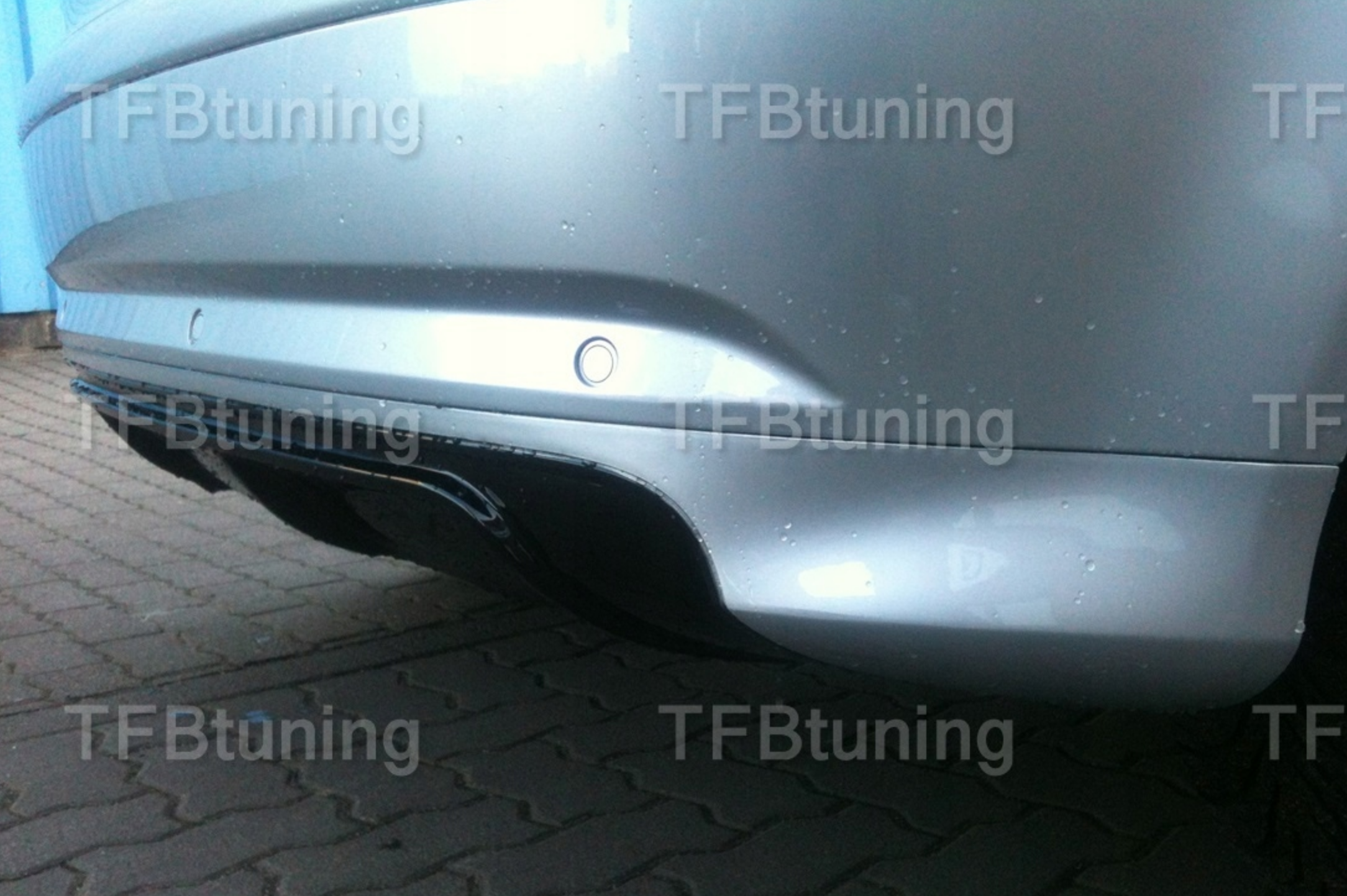 Difuzor bara spate fusta spoiler lip AUDI A3 8P 2002-2008 3 usi TFB TUNING
