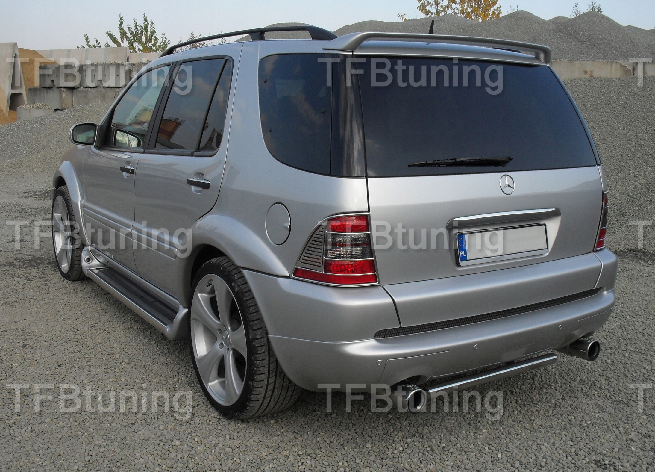 Eleron luneta portbagaj MERCEDES ML W163 TFB TUNING