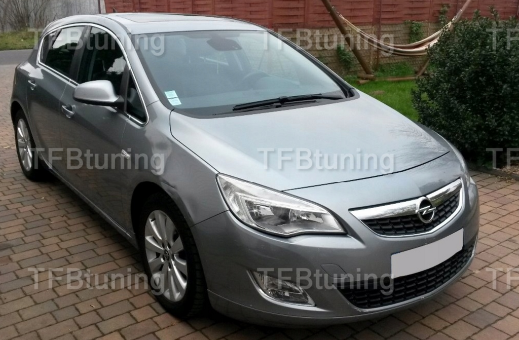 Prelungire bara fata fusta spoiler lip OPEL ASTRA J BREAK COMBI / 5D TFB TUNING