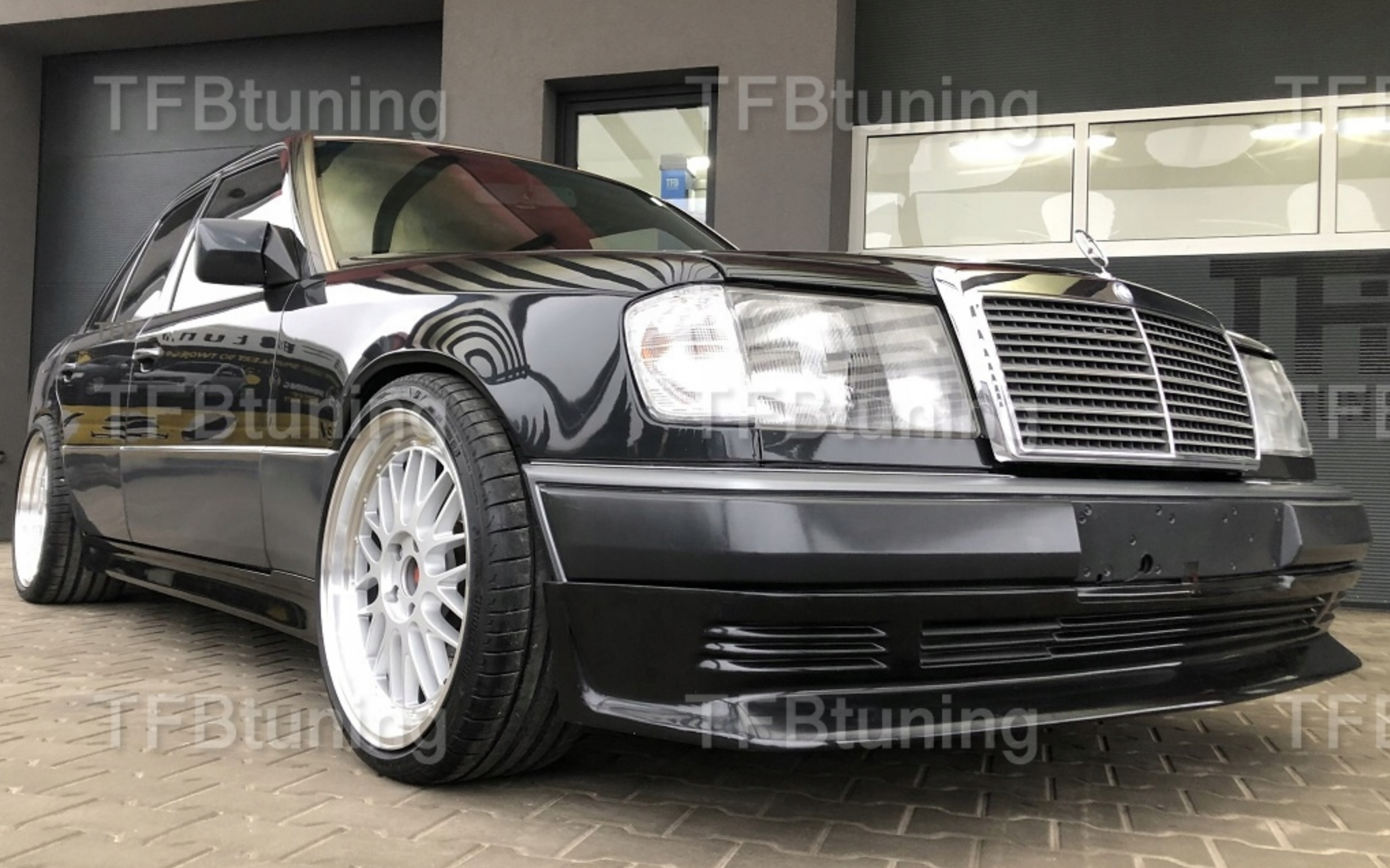 Prelungire bara fata fusta spoiler lip MERCEDES W124 C124 A124 S124 TFB TUNING