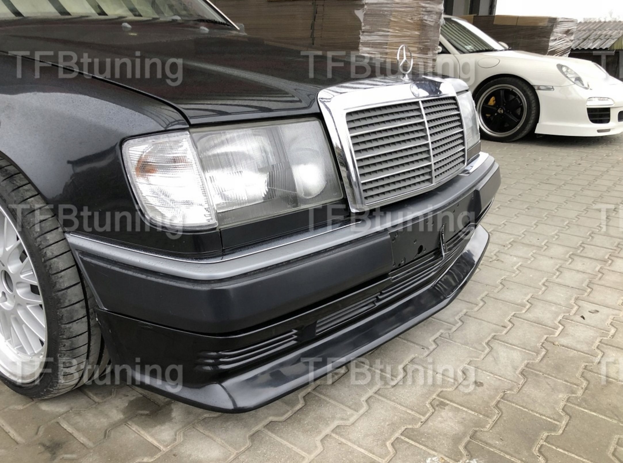 Prelungire bara fata fusta spoiler lip MERCEDES W124 C124 A124 S124 TFB TUNING