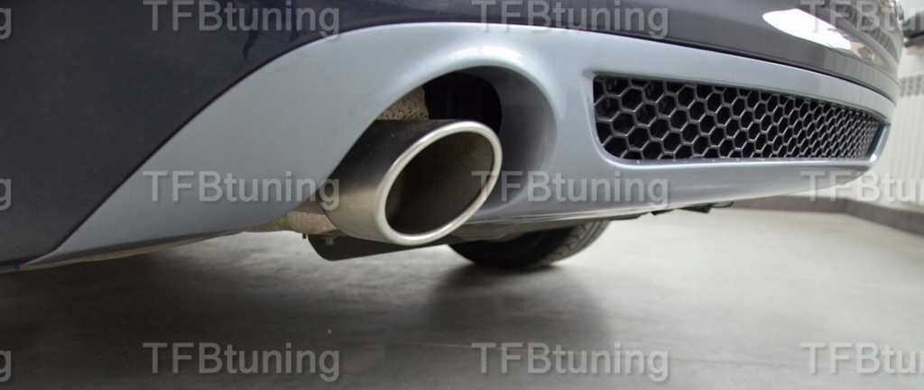 Difuzor bara spate fusta spoiler lip AUDI A6 C6 LIFT 09-11 SLINE S LINE S-LINE S6 TFB TUNING