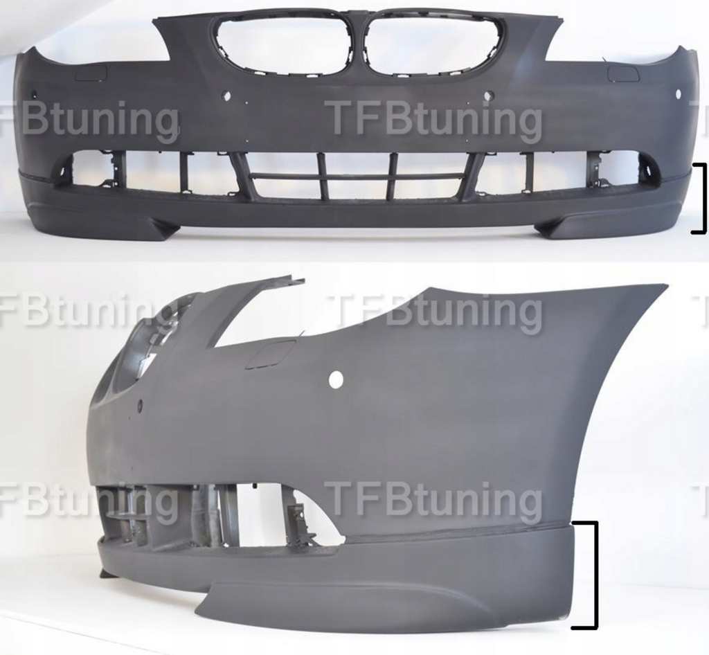Prelungire bara fata fusta spoiler lip BMW Seria 5 E60 TFB TUNING