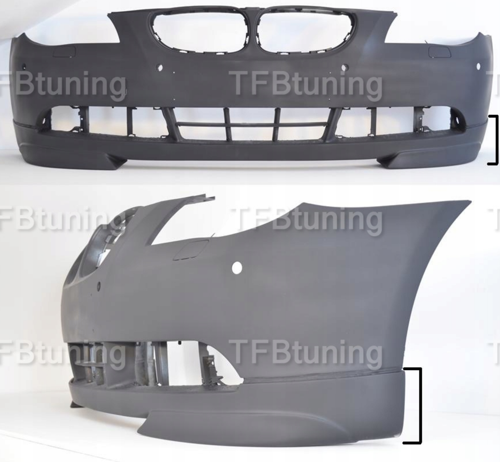 Prelungire bara fata fusta spoiler lip BMW Seria 5 E60 TFB TUNING