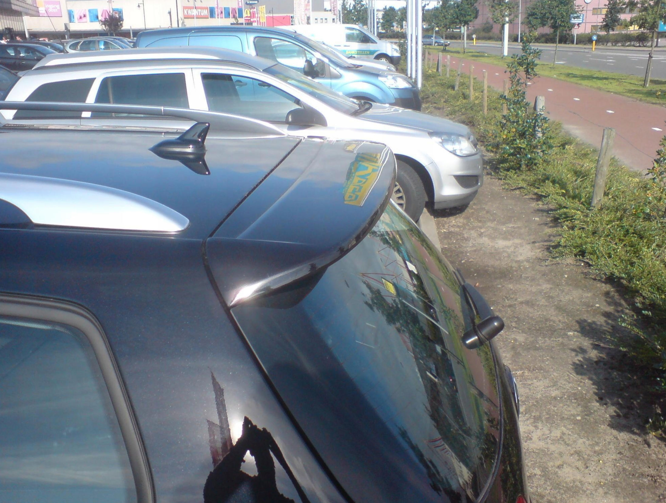 Eleron luneta portbagaj VW PASSAT B6 3C COMBI BREAK AVANT RLINE R LINE R-LINE TFB TUNING