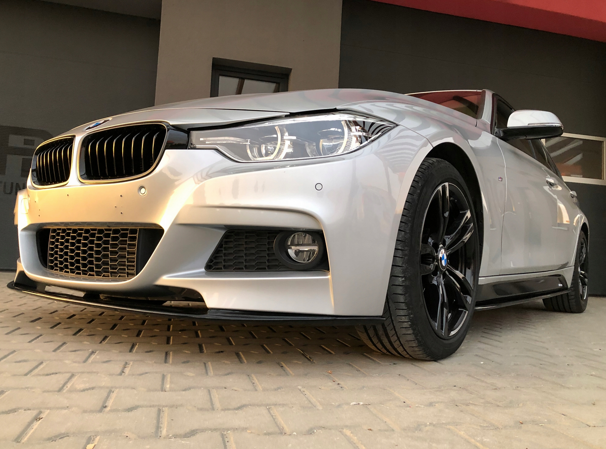 Prelungire bara fata fusta spoiler lip BMW Seria 3 F30 F31 M PACHET TFB TUNING
