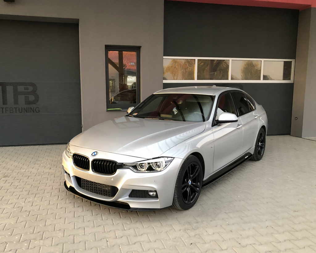 Prelungire bara fata fusta spoiler lip BMW Seria 3 F30 F31 M PACHET TFB TUNING