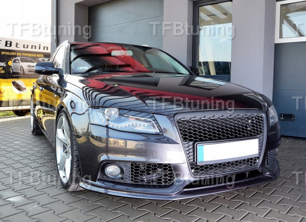 Prelungire bara fata fusta spoiler lip A4 B8 2008-2012 SLINE S LINE TFB TUNING