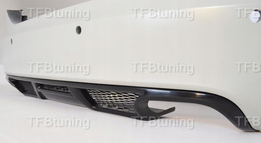 Difuzor bara spate fusta spoiler lip AUDI A6 C6 SEDAN 04-09 TFB TUNING