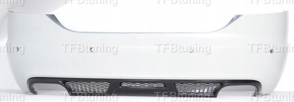 Difuzor bara spate fusta spoiler lip AUDI A6 C6 SEDAN 04-09 TFB TUNING