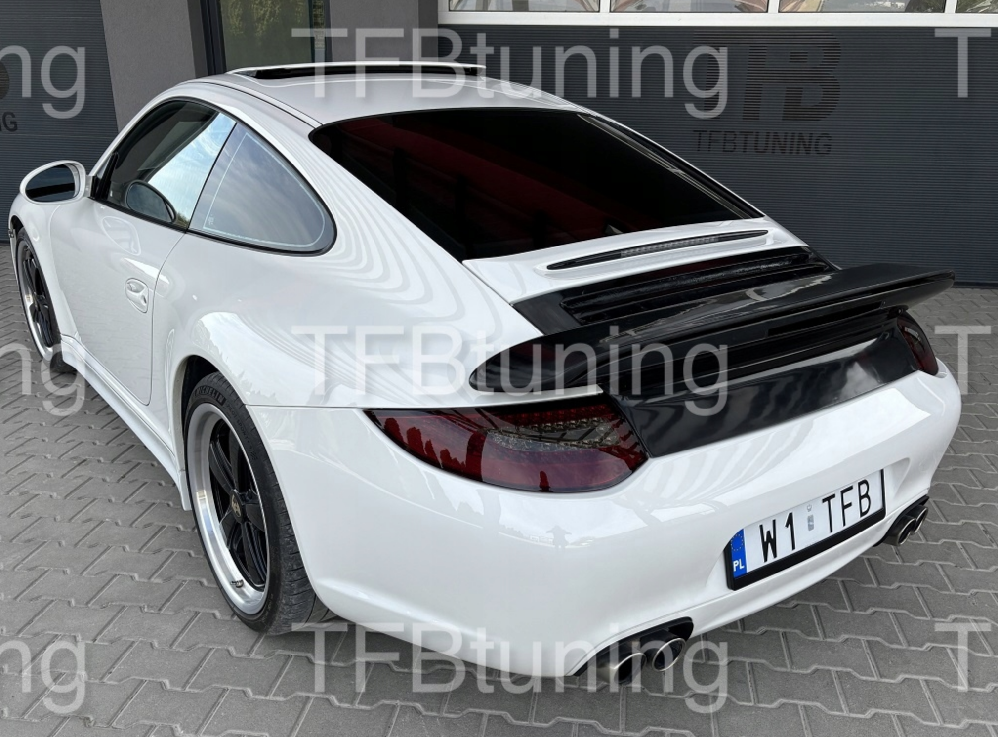 Eleron portbagaj PORSCHE 911 997 TURBO TFB TUNING