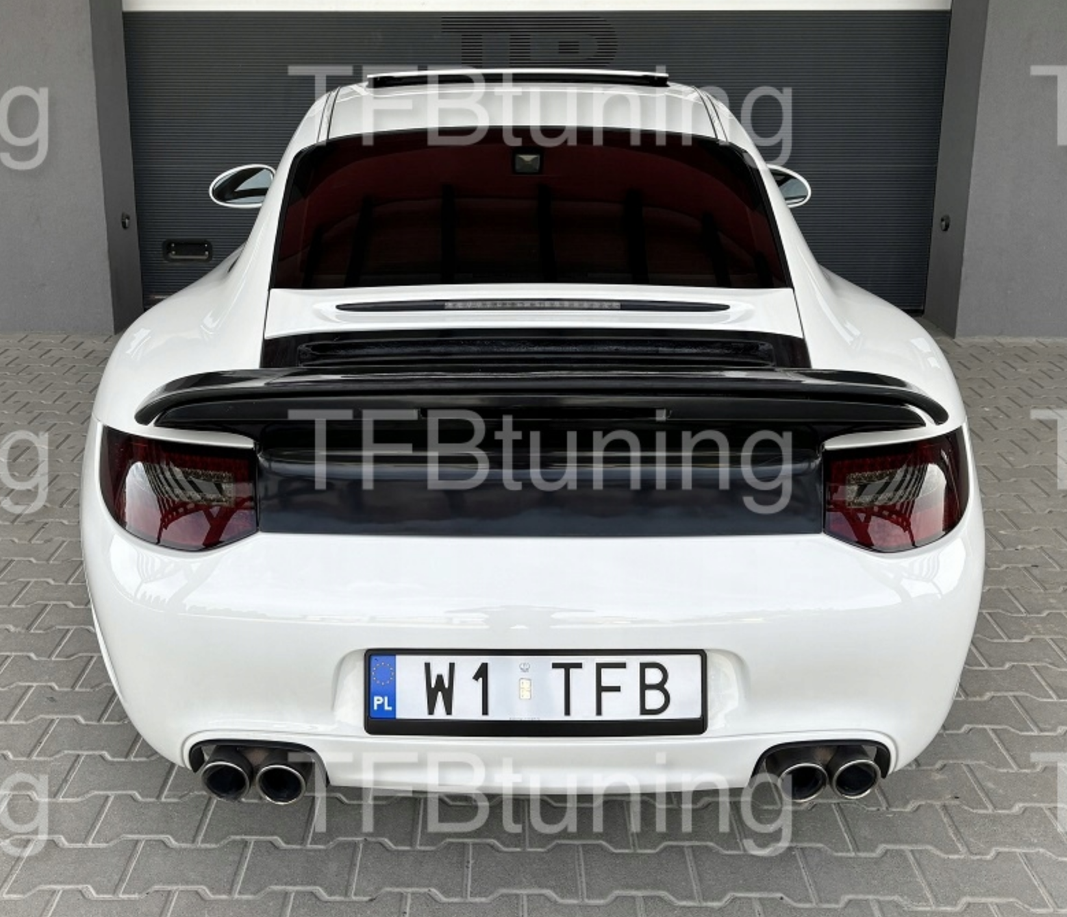 Eleron portbagaj PORSCHE 911 997 TURBO TFB TUNING