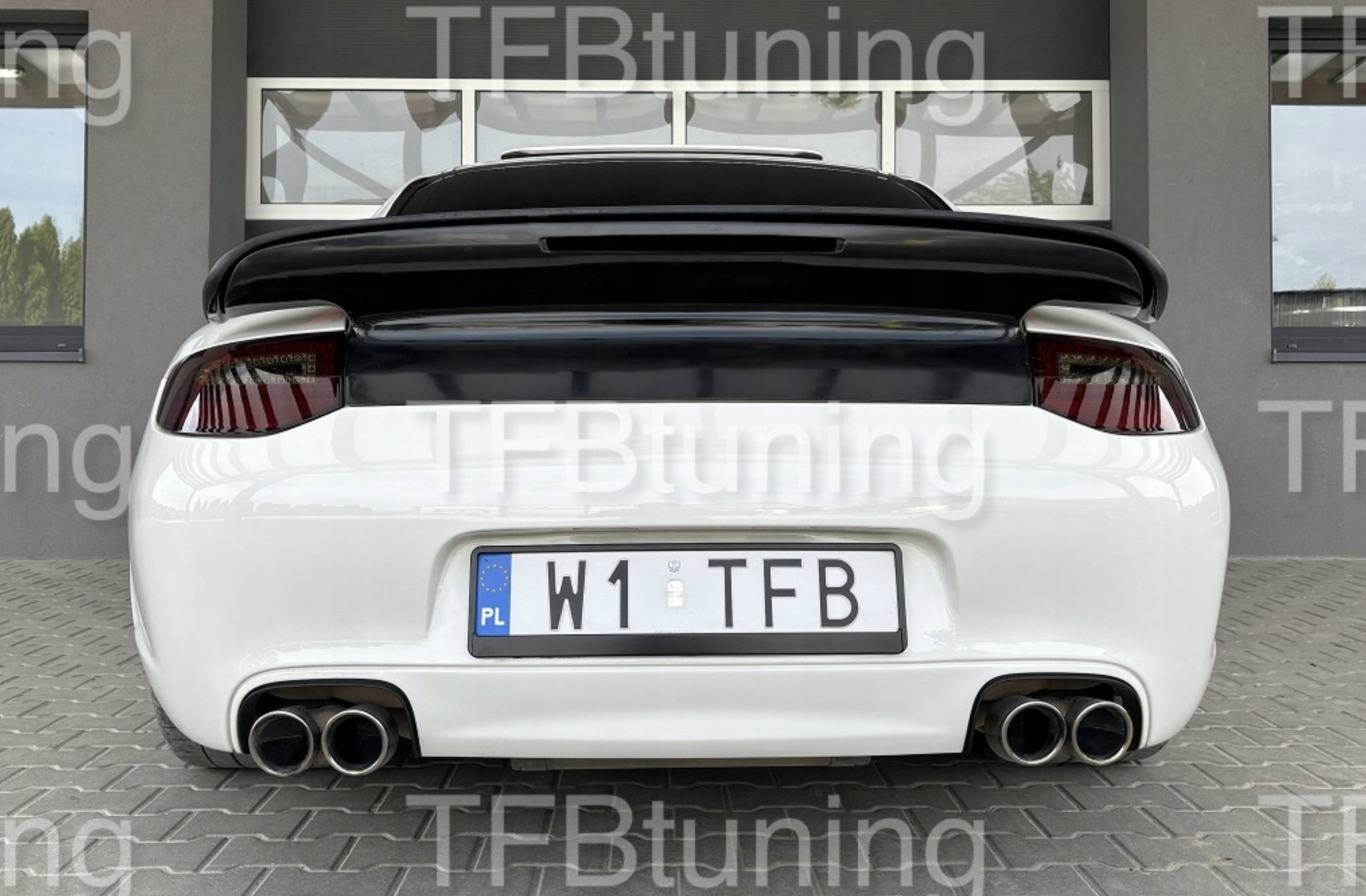 Eleron portbagaj PORSCHE 911 997 TURBO TFB TUNING