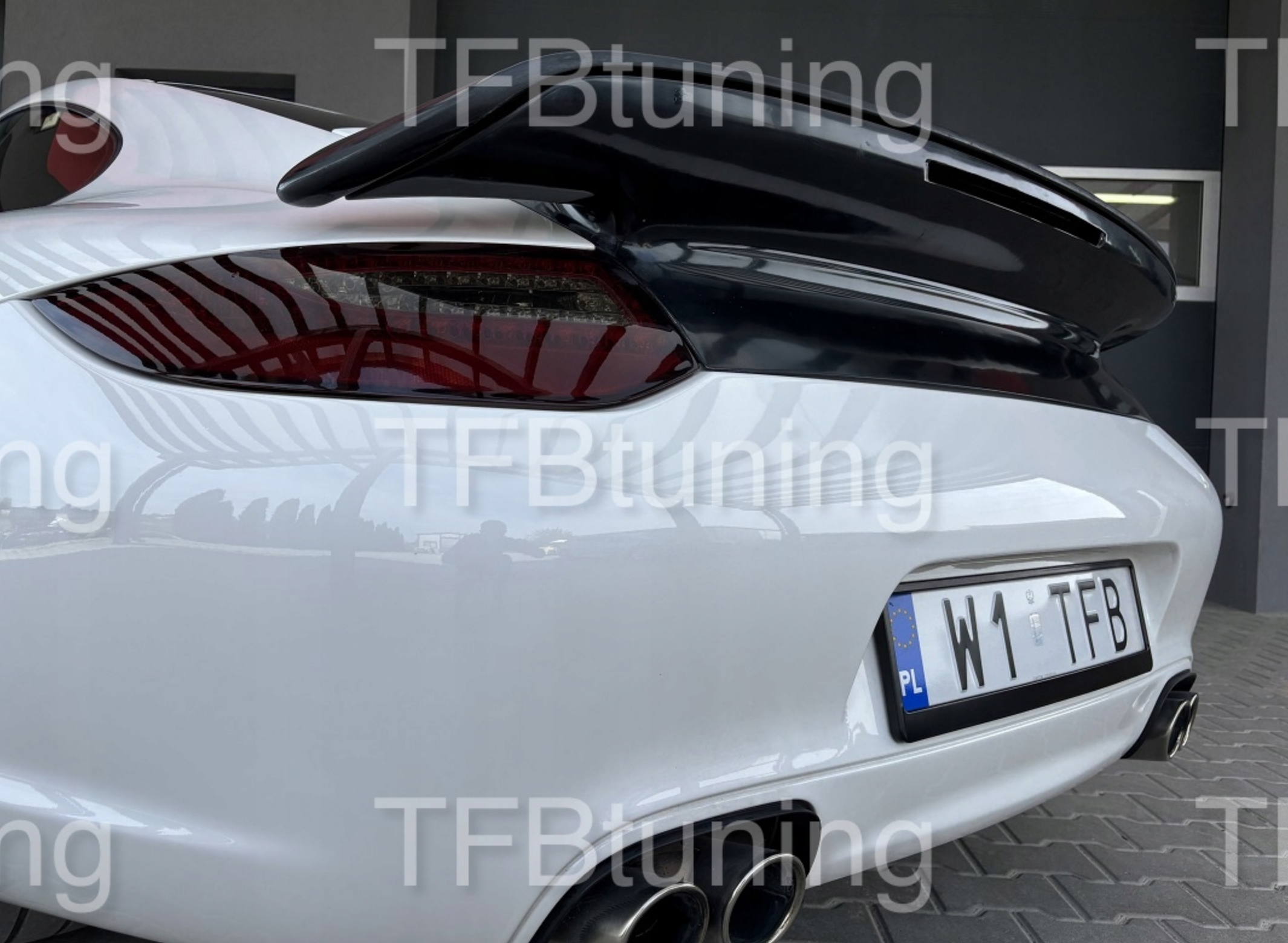 Eleron portbagaj PORSCHE 911 997 TURBO TFB TUNING
