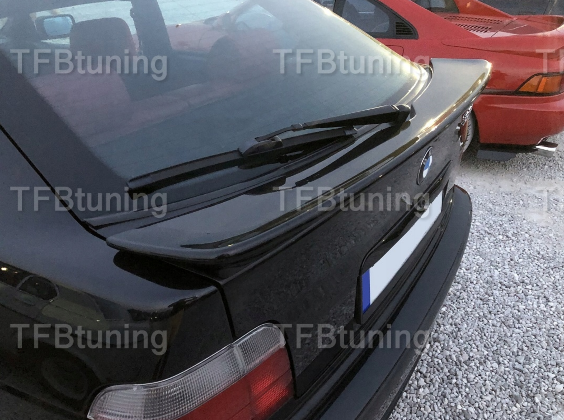 Difuzor bara spate fusta lip spoiler BMW Seria 3 E36 COMPACT TFB TUNING