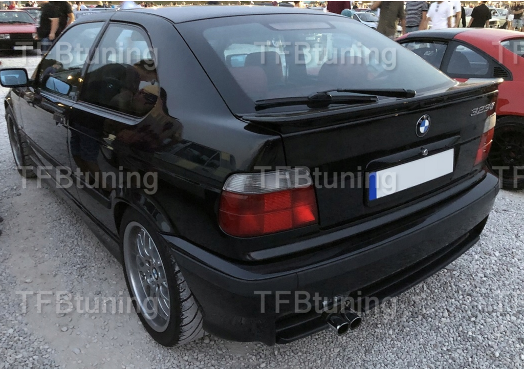 Difuzor bara spate fusta lip spoiler BMW Seria 3 E36 COMPACT TFB TUNING