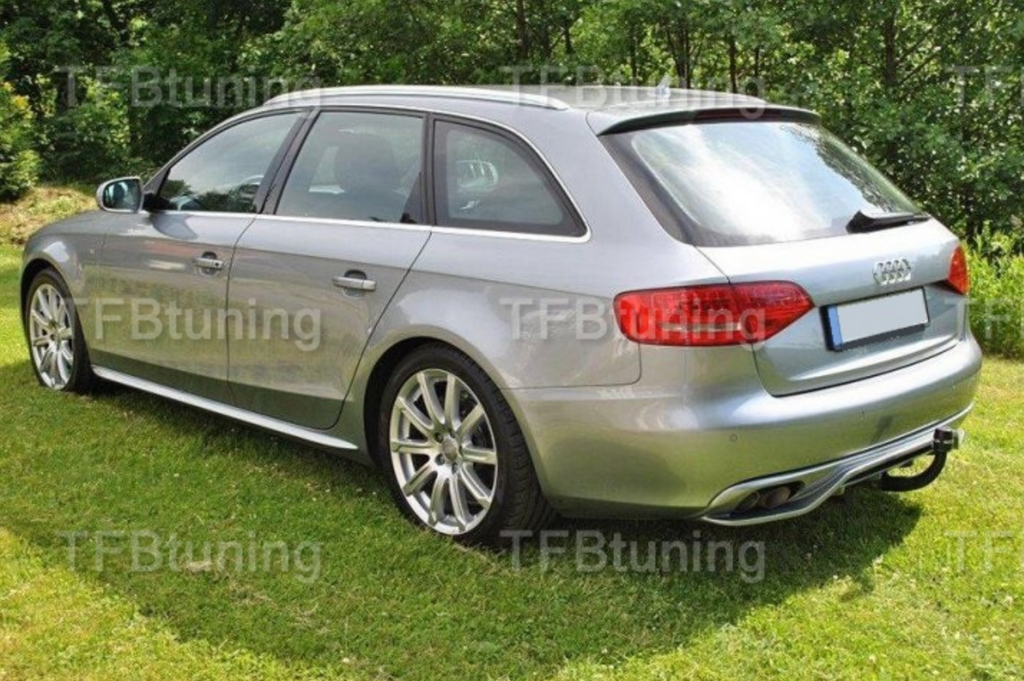 Difuzor bara spate fusta spoiler lip AUDI A4 B8 2007-2011 ABT TFB TUNING