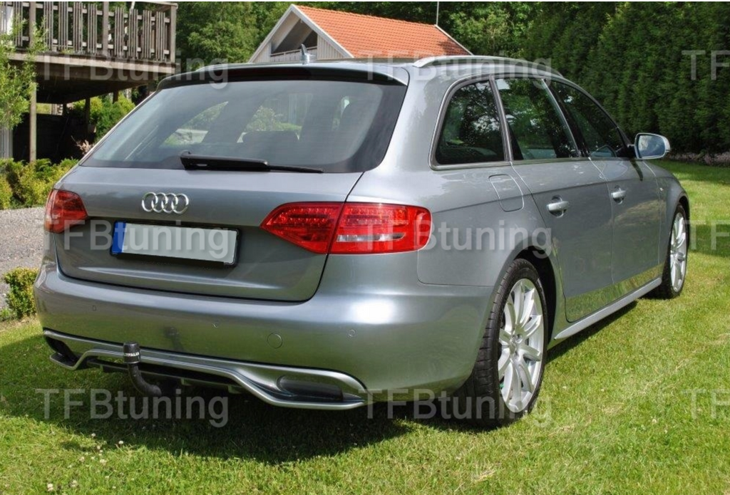 Difuzor bara spate fusta spoiler lip AUDI A4 B8 2007-2011 ABT TFB TUNING
