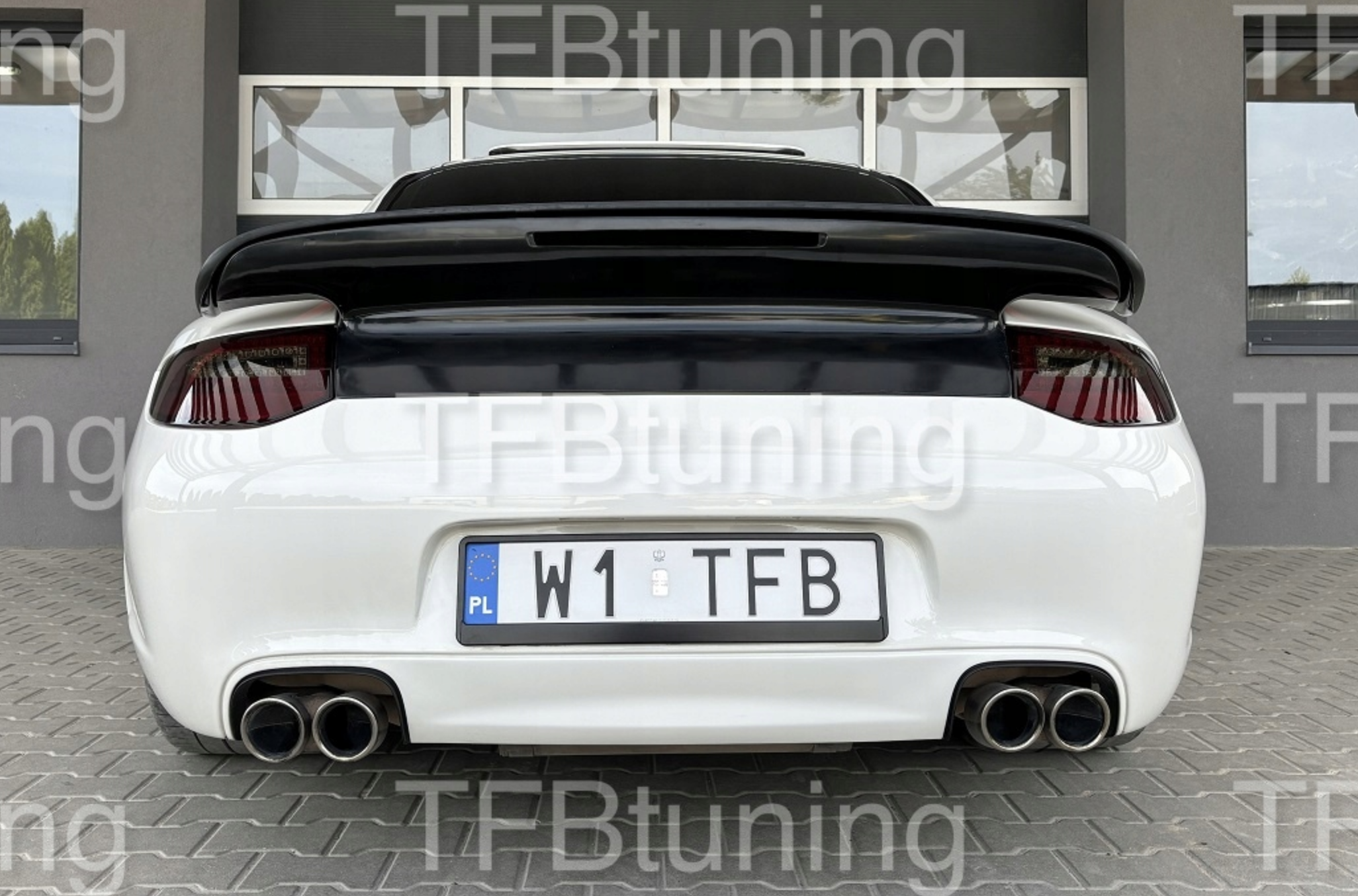 Eleron portbagaj PORSCHE 911 997 TURBO TFB TUNING