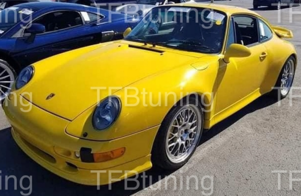 Prelungire bara fata spoiler fusta lip PORSCHE 911 993 TURBO 1994-1998 TFB TUNING