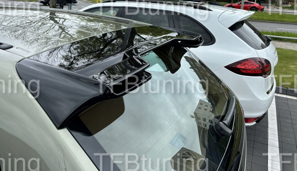 Eleron luneta portbagaj PORSCHE CAYENNE 7L 955 2003-2007 957 2007-2010 aspect GTS TFB TUNING