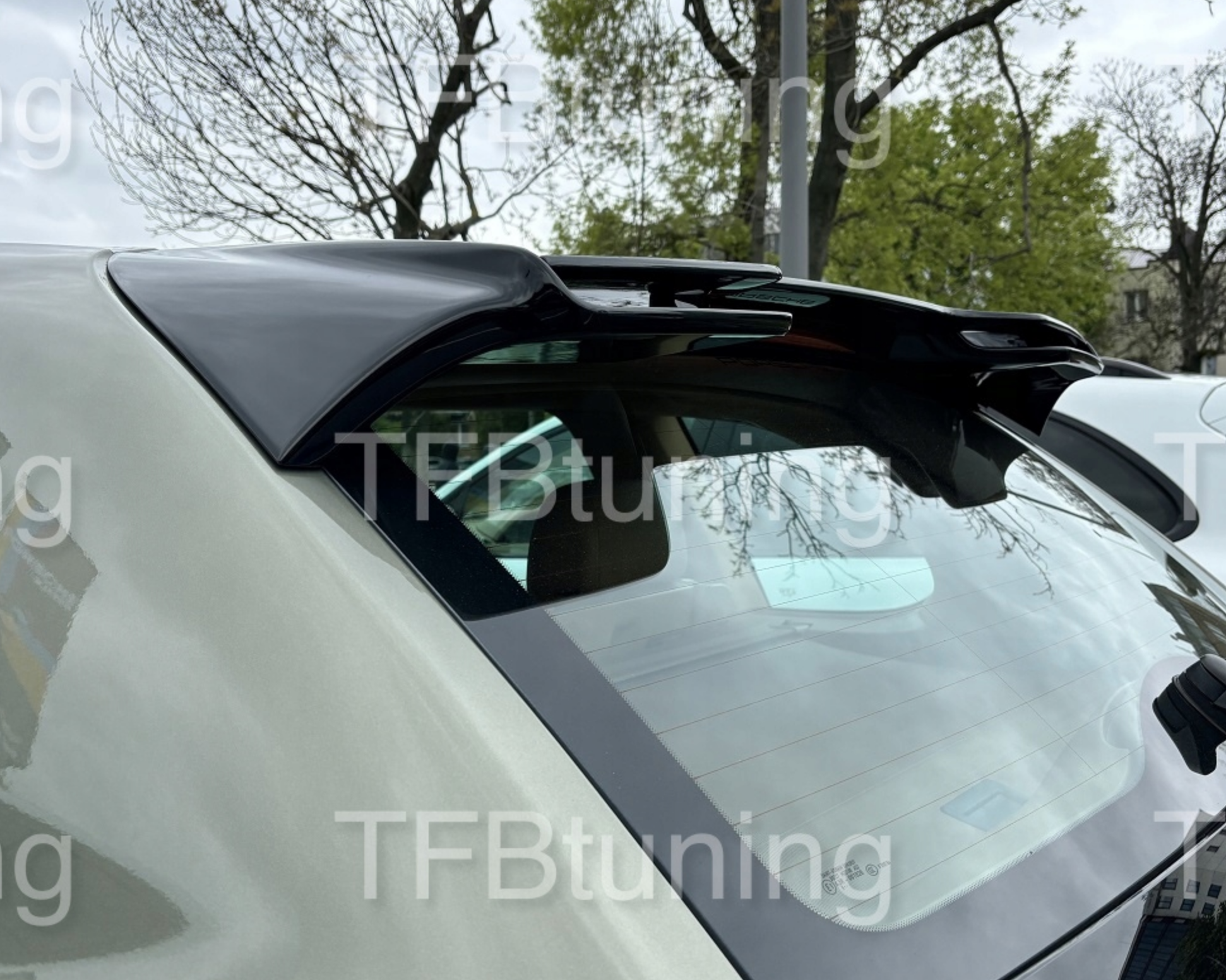 Eleron luneta portbagaj PORSCHE CAYENNE 7L 955 2003-2007 957 2007-2010 aspect GTS TFB TUNING