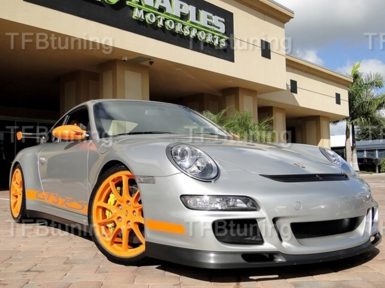 Prelungire bara fata fusta spoiler lip PORSCHE 911 997 GT3 ver2 TFB TUNING