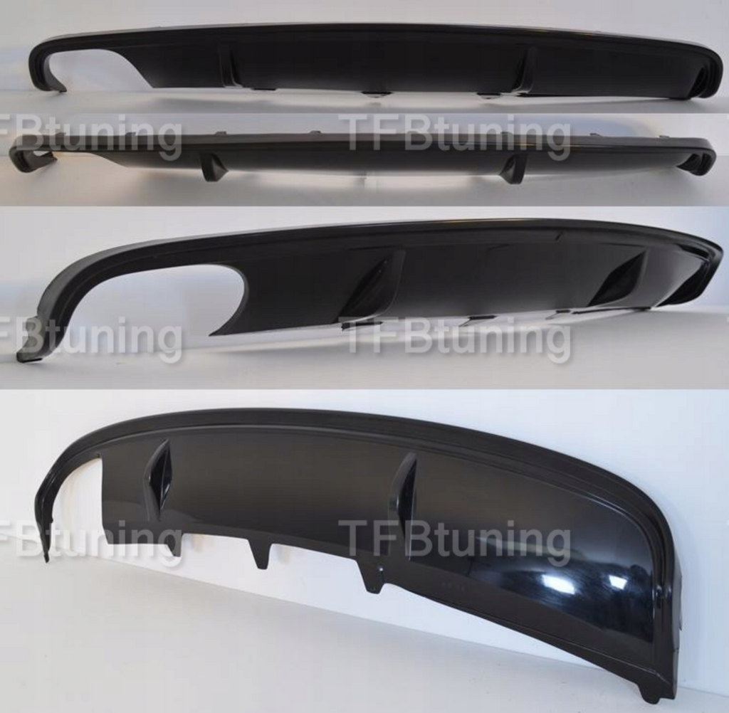Difuzor bara spate fusta spoiler lip AUDI A4 B8 2007-2011 SLINE S LINE S-LINE S4 RS4 TFB TUNING