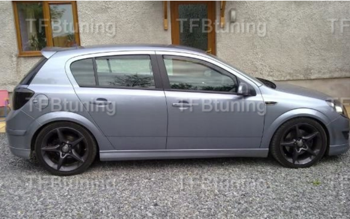 Eleron portbagaj luneta OPEL ASTRA H 5 usi aspect OPC TFB TUNING