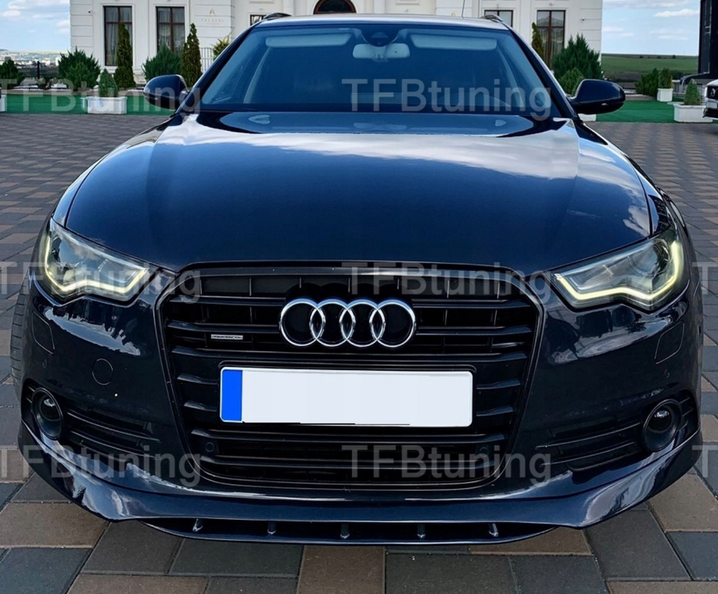 Prelungire bara fata fusta spoiler lip A6 C7 2011-2014 SLINE S LINE S-LINE S6 RS6 TFB TUNING