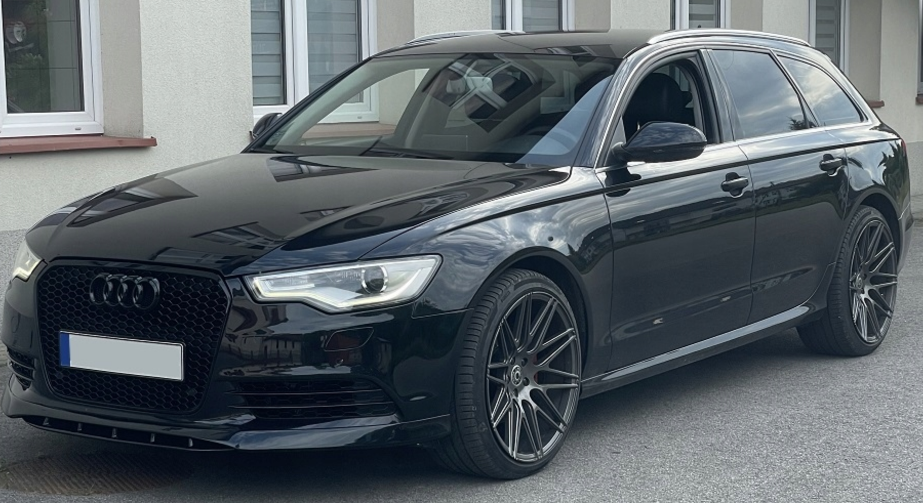 Prelungire bara fata fusta spoiler lip A6 C7 2011-2014 SLINE S LINE S-LINE S6 RS6 TFB TUNING