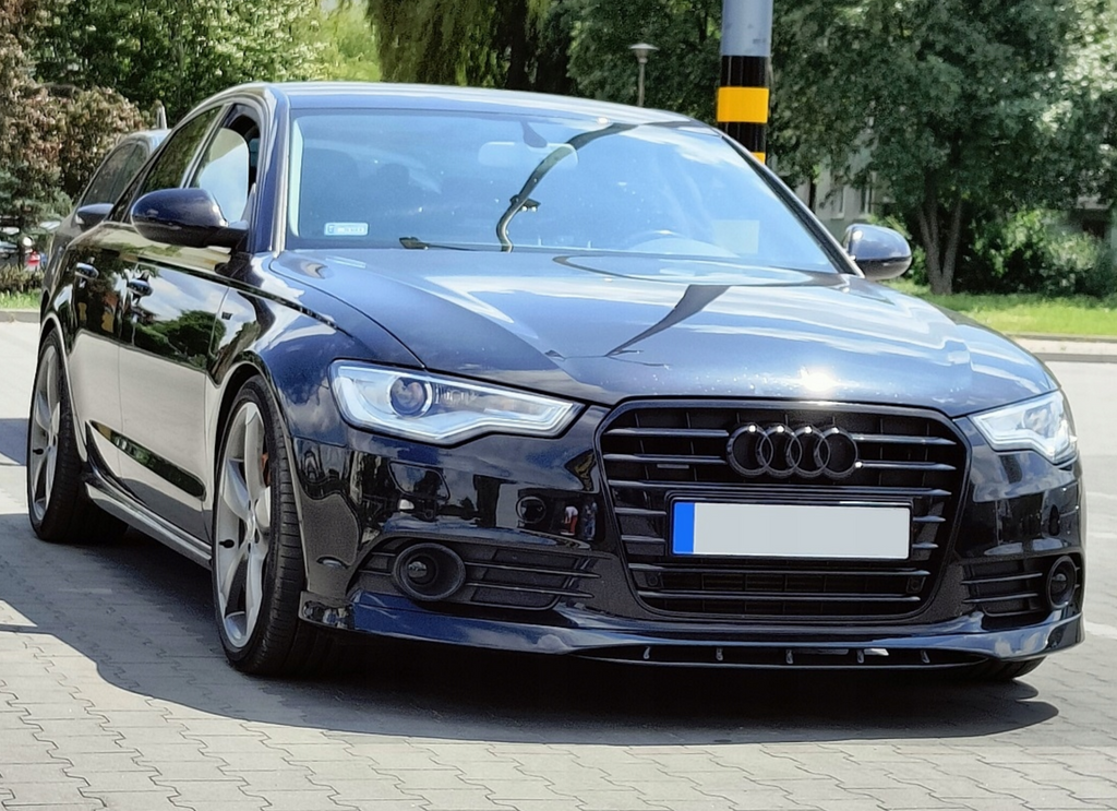 Prelungire bara fata fusta spoiler lip A6 C7 2011-2014 SLINE S LINE S-LINE S6 RS6 TFB TUNING
