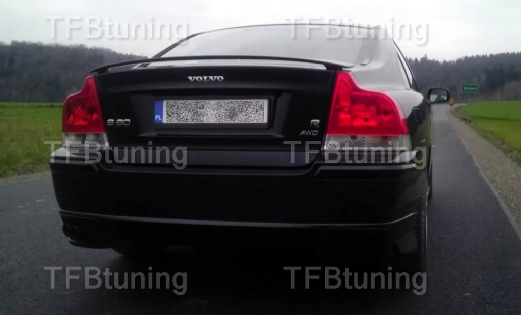 Prelungire bara spate fusta spoiler lip VOLVO S60 2004-2010 TFB TUNING